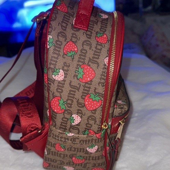 Juicy Couture Strawberry Rosie mini Chestnut Backpack ??? main image 9